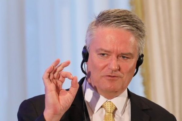 Archivo - El secretario general de la OCDE, Mathias Cormann, interviene en un desayuno informativo de Fórum Europa, en el Hotel Mandarin Oriental Ritz, a 14 de marzo de 2022, en Madrid (España).