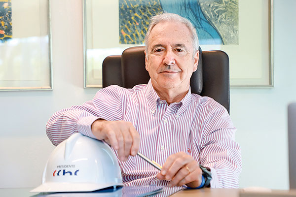 <p>Antonio Errázuriz, presidente de la CChC. Foto: Julio Castro</p>