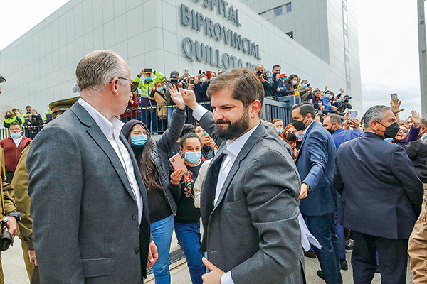 El mandatario emitirá este martes un mensaje al cumplirse tres años del estallido. Foto: Agencia UNO