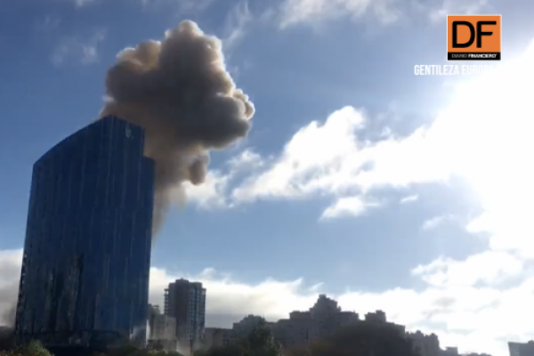 <p>Ahora en DF | Ucrania registra varias explosiones en el centro de Kiev</p>