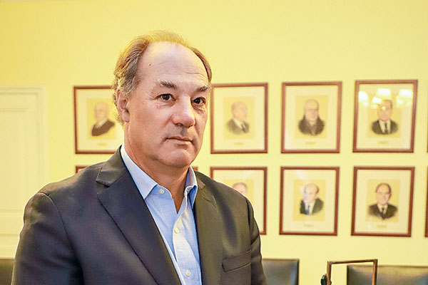 El presidente de la Confederación de la Producción y del Comercio (CPC), Juan Sutil. Foto: Julio Castro