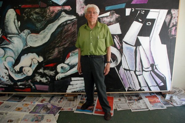 Los murales de Fernando Marcos que recobran vida en San Miguel
