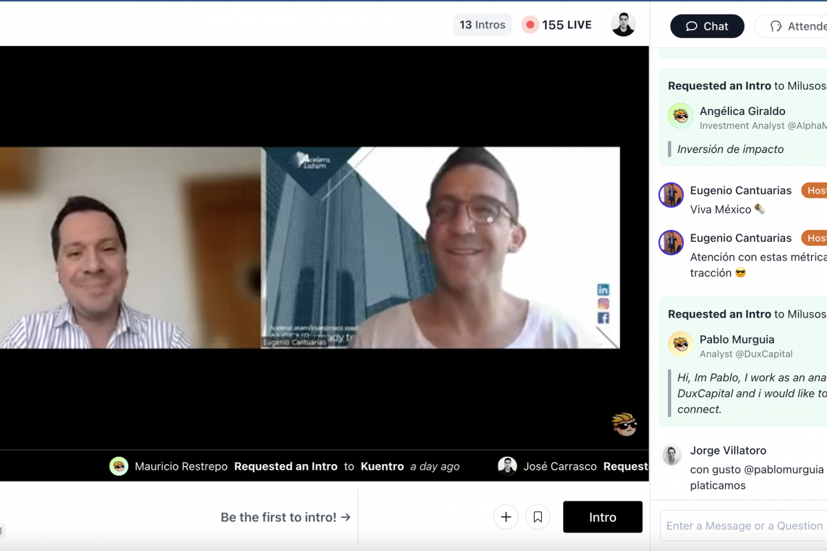 <p>Aceleralatam usó la misma plataforma que Techstars y YC Alumni para su demo day</p>