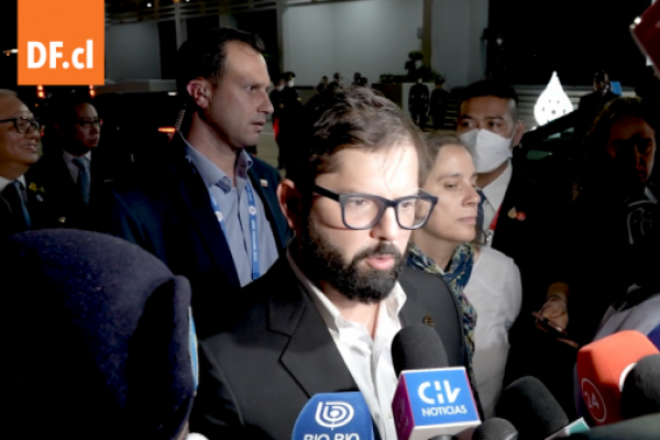 <p>Ahora en DF | Presidente Boric al llegar a la APEC: "Vamos a profundizar nuestra integración comercial"</p>