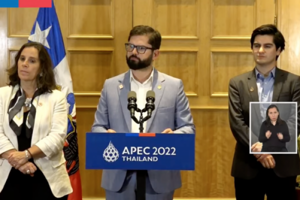 <p>Ahora en DF | Presidente Boric hace balance tras la primera jornada en la APEC 2022</p>