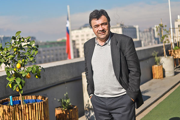 Esteban Valenzuela, ministro de Agricultura. Foto: Julio Castro.