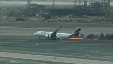 Avión de Latam se estrella al despegar del Aeropuerto Internacional Jorge Chávez en Perú