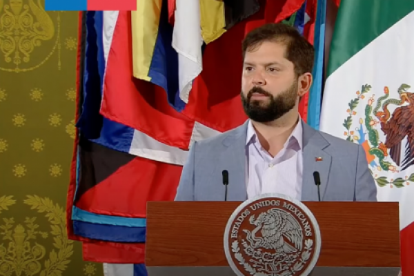 <p>Ahora en DF | Presidente Boric coordinará con su par peruano Pedro Castillo próxima cita de la Alianza del Pacífico</p>