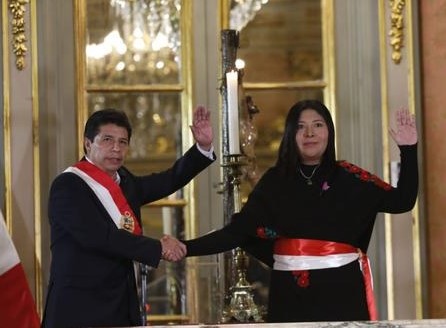 Presidente peruano Pedro Castillo designa a titular de Cultura Betssy Chávez como nueva primera ministra