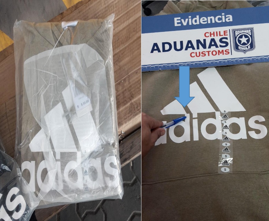 El cargamento de ropa falsificada Adidas que importó La Polar | Diario  Financiero