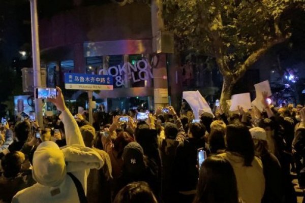 <p>Protestas contra "Cero Covid" se extienden en Shanghái y Pekín</p>