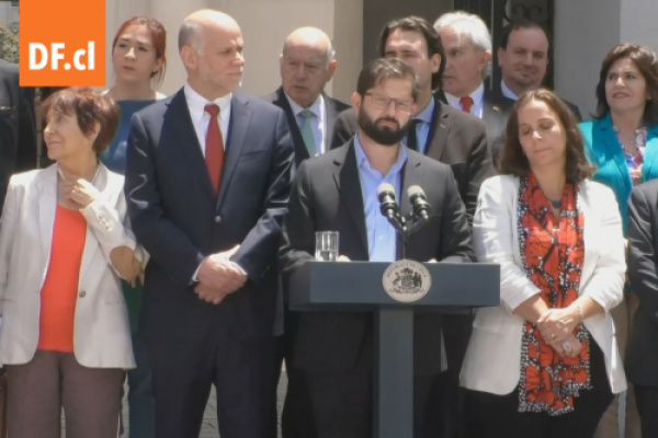 <p>Ahora en DF | Presidente Boric tras fallo por caso Silala: "Chile fue por certeza jurídica a la Corte y la obtuvo"</p>