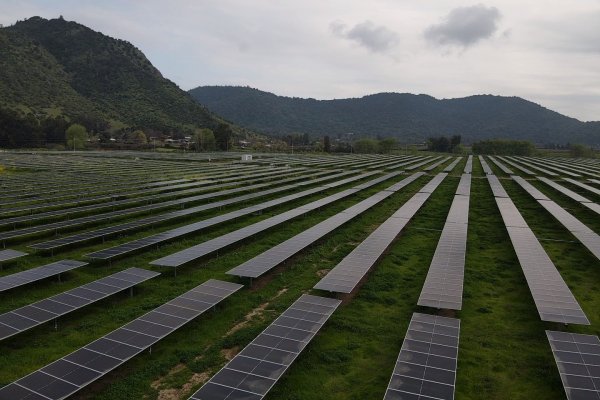 Parque Solar de Chépica, en la Región de O´Higgins.