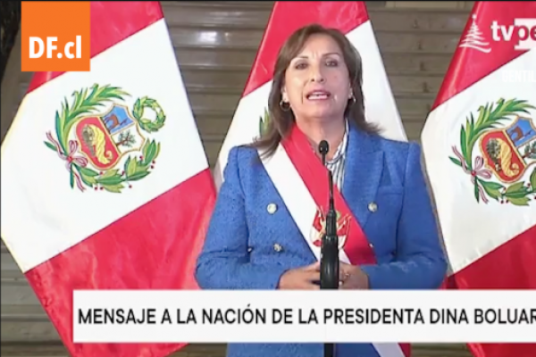 <p>Ahora en DF | Presidenta de Perú propone elecciones adelantadas para abril de 2024</p>