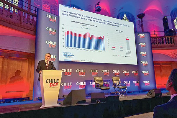 Chile Day: gran minería pide estabilidad tributaria y Gobierno defiende agenda de reformas