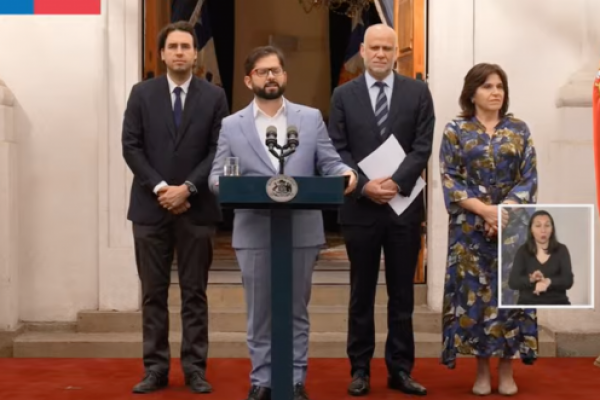 <p>Ahora en DF | Boric valora acuerdo por nuevo proceso constitucional y hace un llamado a tener un debate con los temas de fondo</p>