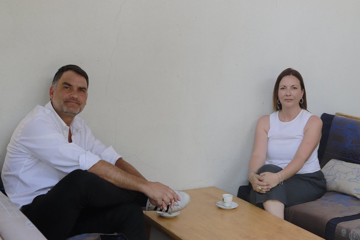 <p>Natalia Piergentili y Javier Macaya: “Muchos hemos cruzado el Rubicón”</p>