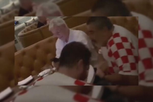El encuentro entre Sebastián Piñera y Andrónico Luksic en Qatar
