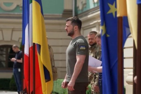 Guerra en Ucrania: En su primera visita al extranjero Zelenski se reúne con Biden en EEUU