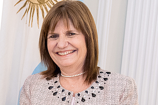 Patricia Bullrich, precandidata presidencial de Argentina.
