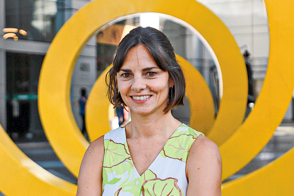 Cecilia Valdés, presidenta ejecutiva de la Asociación Chilena de Casinos. Foto: Julio Castro