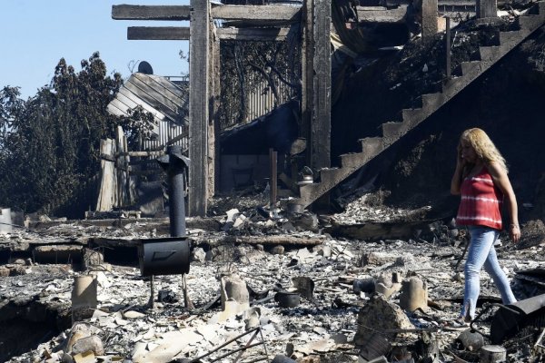 Imágenes de la tragedia de Viña del Mar.