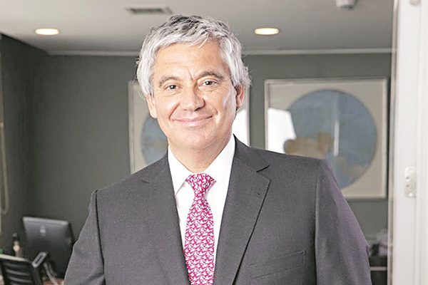 El presidente de la Asociación Nacional de Cooperativas de Chile, Rodrigo Silva.