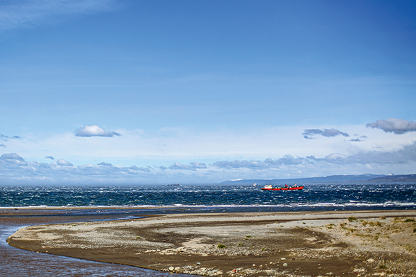 Magallanes es un de las dos regiones que han gastado más de un 70% de sus recursos aprobados para la inversión este año. Foto: Agencia UNO