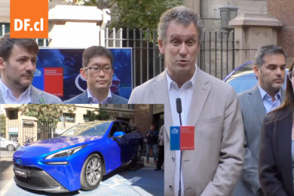 Ahora en DF | Gobierno presenta auto a batería de hidrógeno homologado en Chile