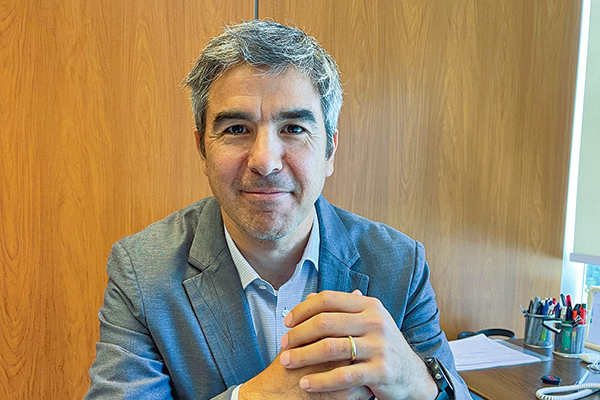 Cristián García, socio y gerente general de Devisa Inmobiliaria.