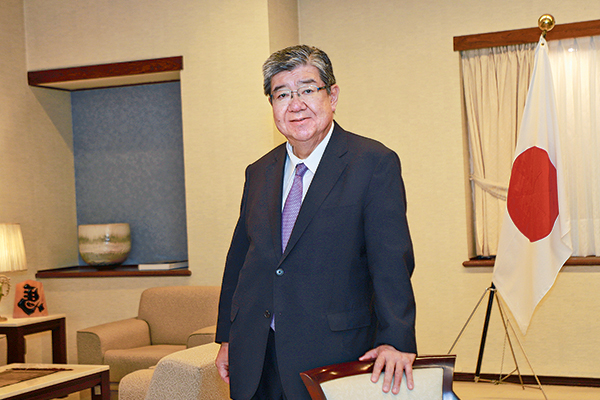 Shibuya Kazuhisa, embajador de Japón. Foto: Julio Castro