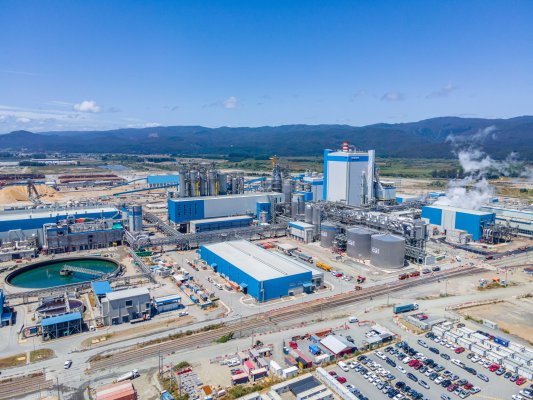 Arauco oficializa puesta en marcha e inicia producción de celulosa en megaproyecto MAPA