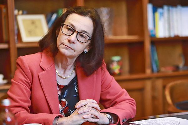 La presentación de Rossana Costa era de las más esperadas en la Cámara. Foto: Julio Castro