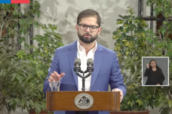 <p>Ahora en DF | Presidente Gabriel Boric encabeza lanzamiento del Comité de Capital Natural de Chile</p>