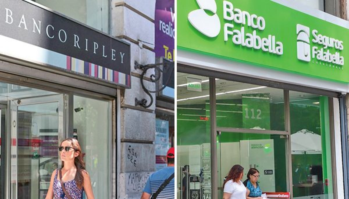 Las claves de cómo los bancos Falabella y Ripley irrumpieron en el