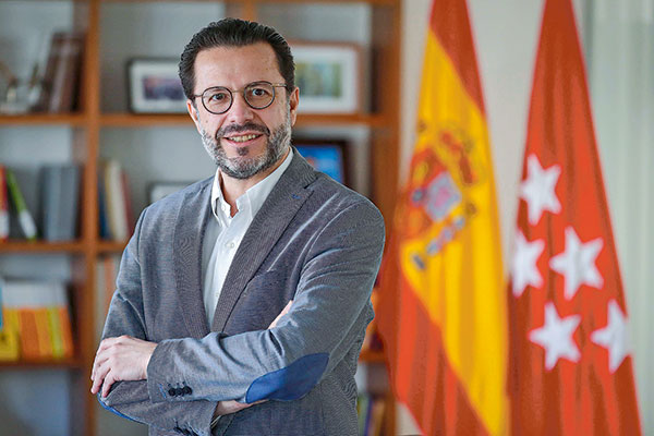 Javier Fernández-Lasquetty, consejero de Hacienda, Economía y Empleo de Madrid: “Un impuesto sobre el patrimonio en realidad es un impuesto contra el ahorro y la inversión”