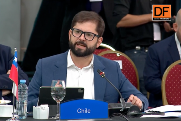 <p>Ahora en DF | Desde la crisis migratoria hasta la recuperación económica tras la pandemia: así fue la intervención de Boric en la Celac</p>