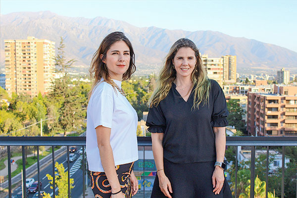 Francisca Varela y Fernanda Vicente, cofundadoras de la empresa.