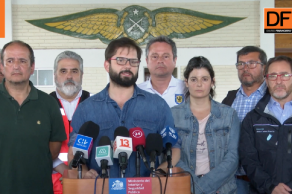 <p>Ahora en DF | Presidente Boric: "Hay indicios de que algunos de los incendios fueron provocados por quemas no autorizadas"</p>