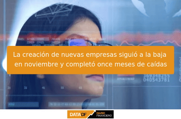 <p>Banco Central: Creación de nuevas empresas siguió a la baja en noviembre y completó once meses de caídas</p>