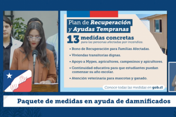 <p>Ahora en DF | Gobierno anuncia nuevas medidas de apoyo a los afectados por los incendios</p>