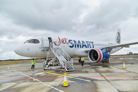 <p>JetSmart insiste con operar en Colombia y plantea la posibilidad de abrir varias rutas domésticas</p>