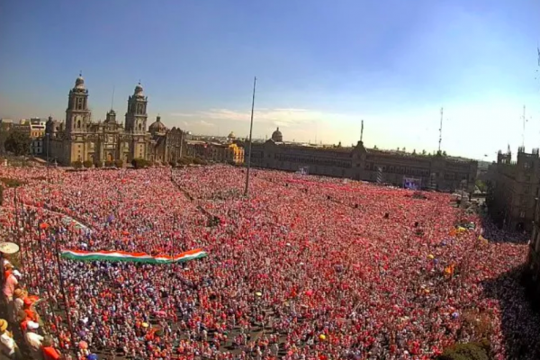 Protestas masivas en México contra reforma electoral promovida por el presidente