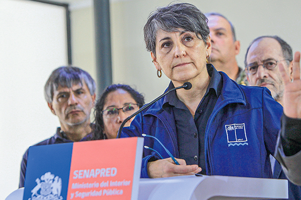 Ximena Aguilera, ministra de Salud. Foto: Agencia UNO