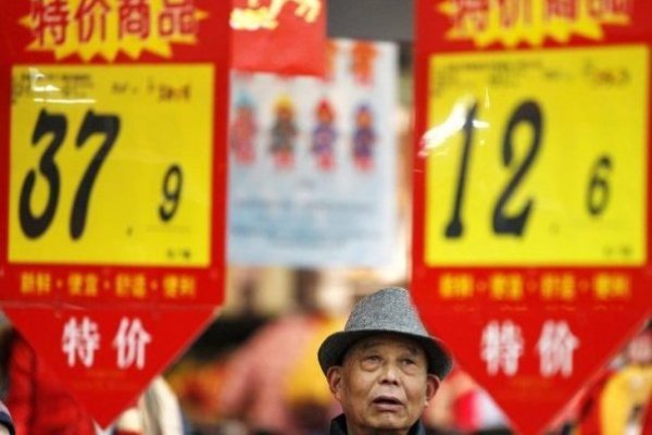 La inflación de China se frena en febrero hasta el 1%, mínimos de un año