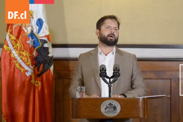 <p>Ahora en DF | Boric afirma que no caerá en inmovilismo y que buscará acuerdo que permita aprobar la reforma tributaria</p>