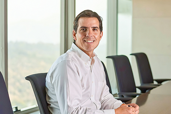 El presidente de la Asociación Chilena de Venture Capital, Francisco Guzmán.