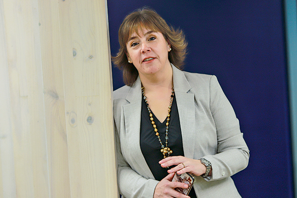 <p>Loreto Seguel, directora ejecutiva del Consejo del Salmón. Foto: Julio Castro.</p>