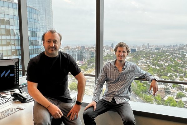De izquierda a derecha, los co-head de BTG Pactual Digital Chile, Raimundo Illanes y José Antonio Rollán.