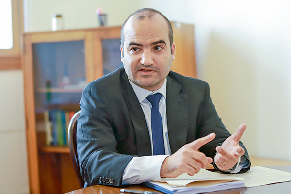 Andrés Sansone, coordinador macroeconómico Ministerio de Hacienda. Foto: Julio Castro